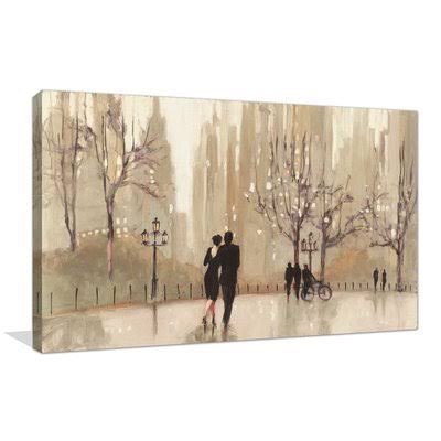 &An Evening Out Neutral& Acrylic Painting Print on Canvas Winston Porter Size: 31.5x22 H x 51.5x22 W x 2x22 D, Format: Wrapped C GXC0_O7REC19